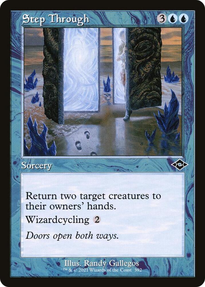 Step Through (Retro Frame) 392 card from Modern Horizons 2
