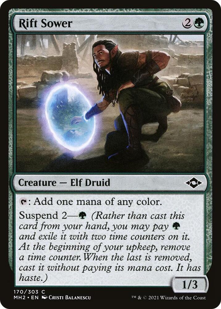 Rift Sower 170 card from Modern Horizons 2
