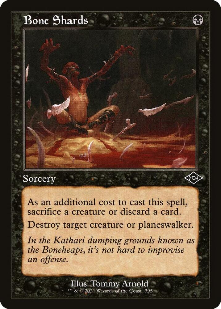 Bone Shards (Retro Frame) 395 card from Modern Horizons 2
