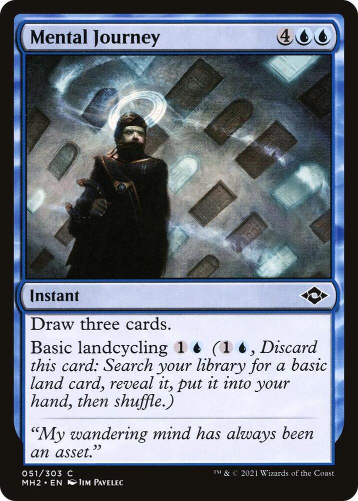 Mental Journey 51 card from Modern Horizons 2