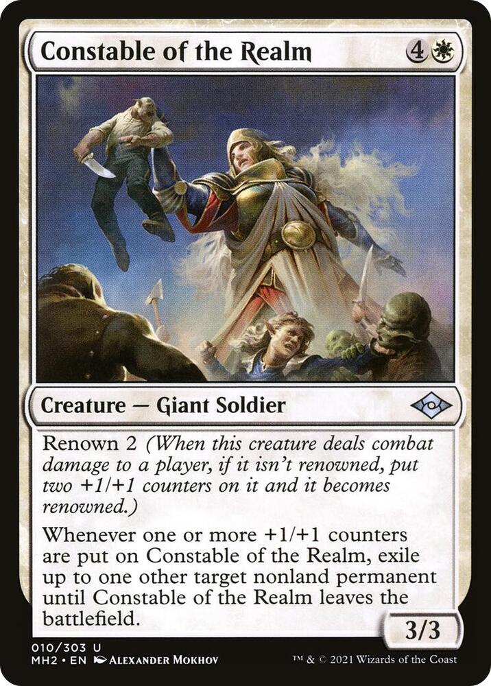 Constable of the Realm 10 card from Modern Horizons 2