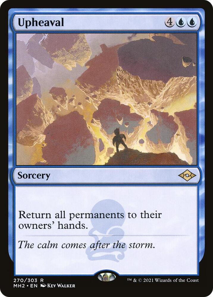 Upheaval 270 card from Modern Horizons 2