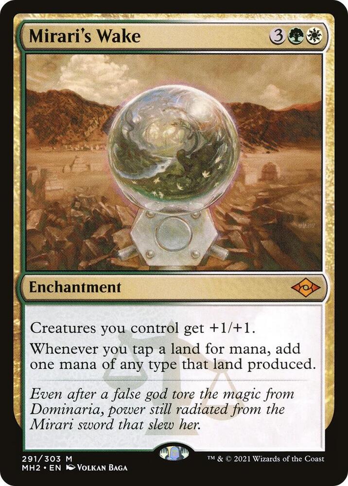 Mirari's Wake 291 card from Modern Horizons 2