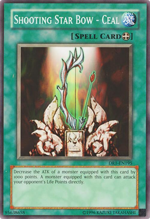 Shooting Star Bow - Ceal DR1-EN195 card from Dark Revelation Volume 1
