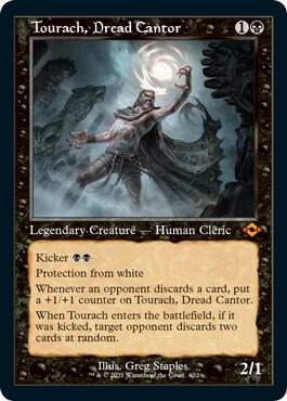 Tourach, Dread Cantor (Retro Frame) (Foil Etched) 402 card from Modern Horizons 2
