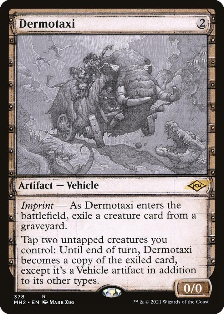Dermotaxi (Showcase) 378 card from Modern Horizons 2