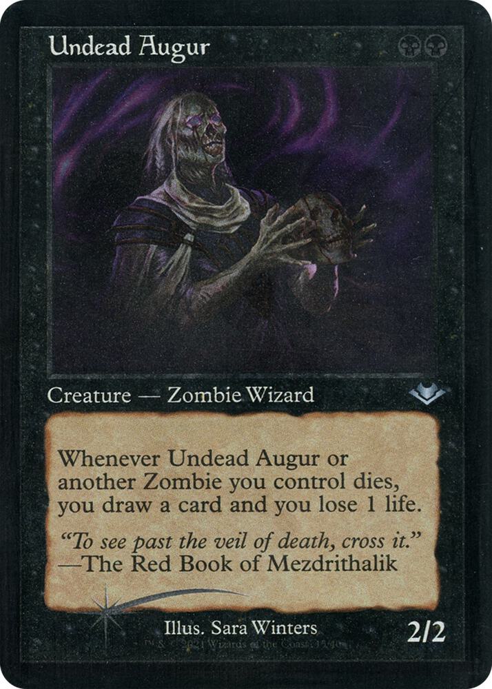 Undead Augur (Retro Frame) (Foil Etched) 15 card from Modern Horizons