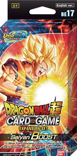 Expansion Deck Box Set 17: Saiyan Boost card from Expansion Deck Box Set 17: Saiyan Boost