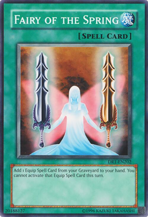 Fairy of the Spring DR1-EN202 card from Dark Revelation Volume 1
