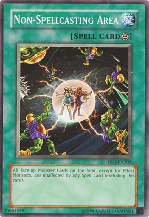 Non-Spellcasting Area DR1-EN205 card from Dark Revelation Volume 1
