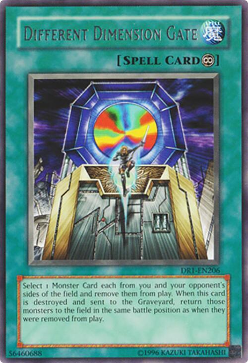 Different Dimension Gate DR1-EN206 card from Dark Revelation Volume 1