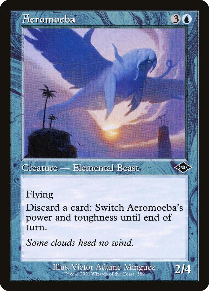 Aeromoeba (Retro Frame) 389 card from Modern Horizons 2
