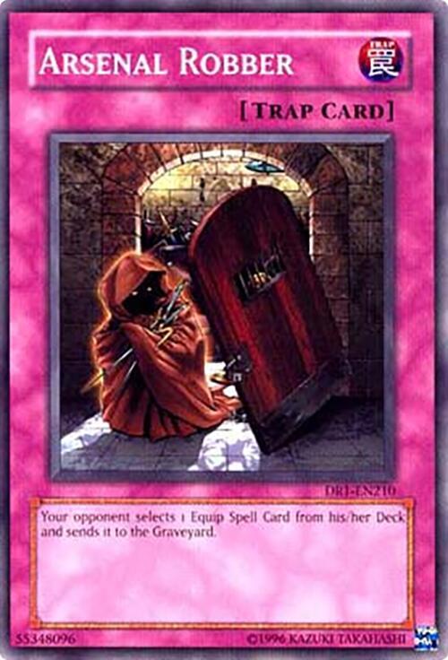 Arsenal Robber DR1-EN210 card from Dark Revelation Volume 1