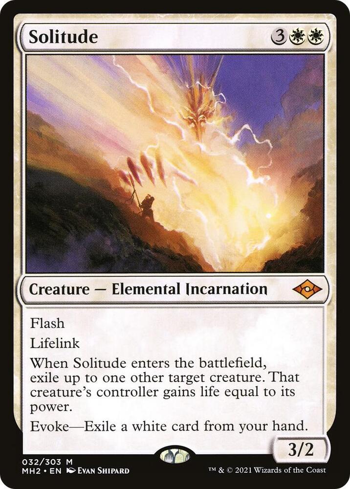 Solitude 32 card from Modern Horizons 2