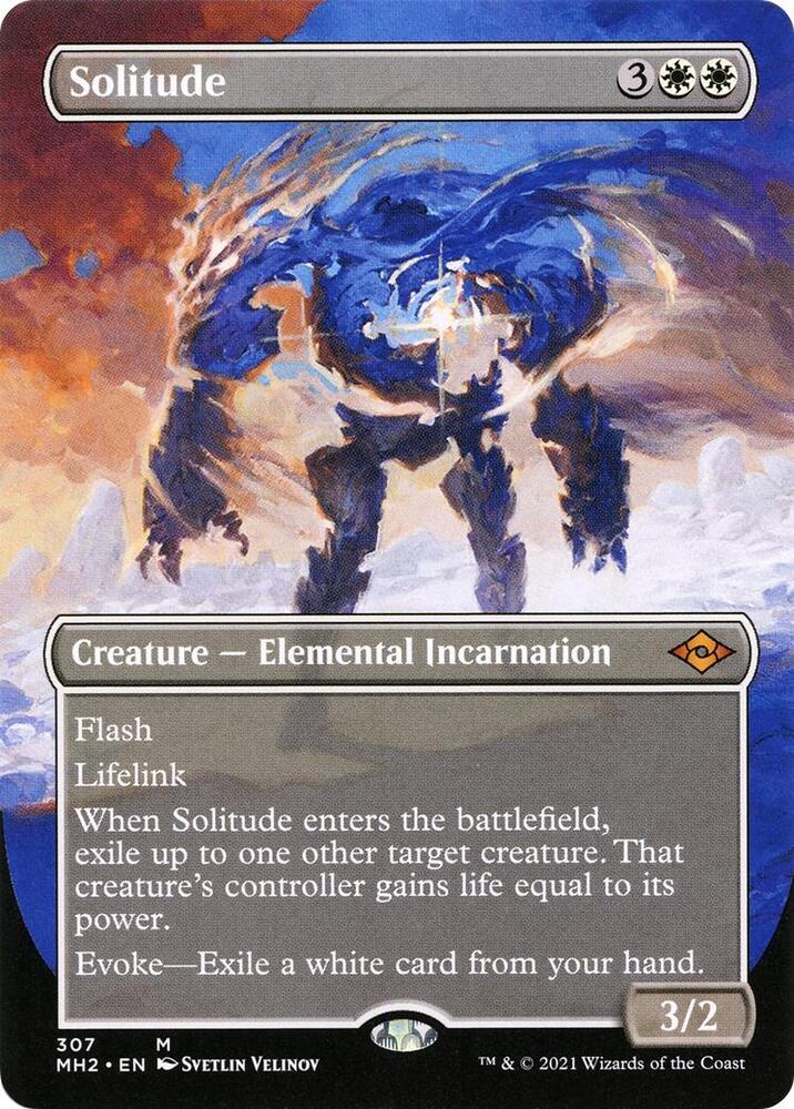 Solitude (Borderless) 307 card from Modern Horizons 2