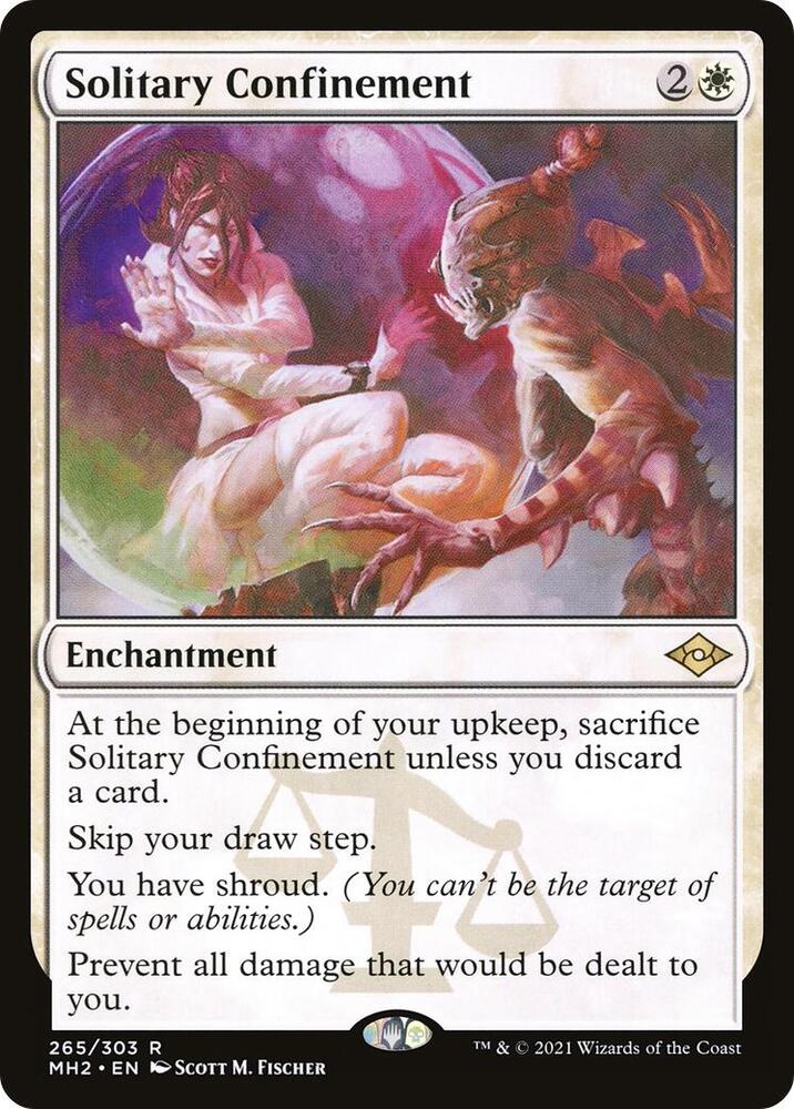 Solitary Confinement 265 card from Modern Horizons 2