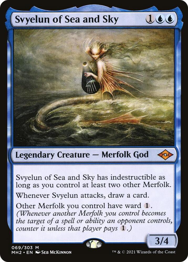 Svyelun of Sea and Sky 69 card from Modern Horizons 2