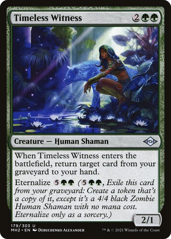 Timeless Witness 179 card from Modern Horizons 2