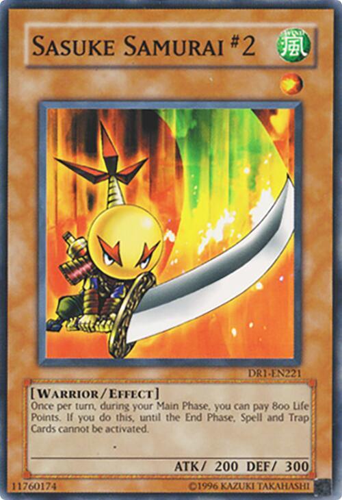 Sasuke Samurai #2 DR1-EN221 card from Dark Revelation Volume 1