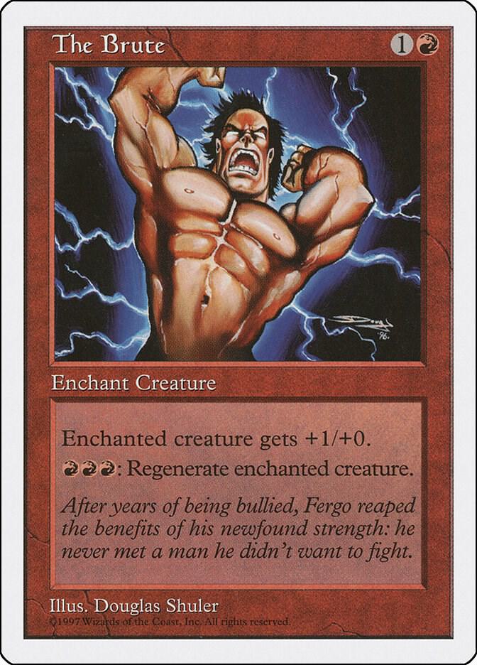 The Brute card from Fifth Edition
