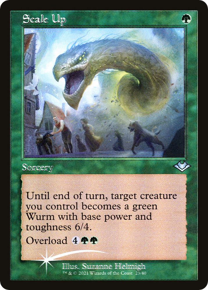 Scale Up (Retro Frame) 23 card from Modern Horizons