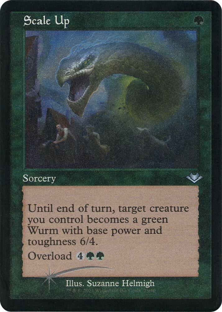 Scale Up (Retro Frame) (Foil Etched) 23 card from Modern Horizons