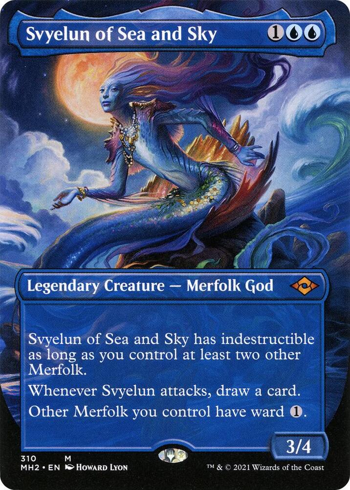 Svyelun of Sea and Sky (Borderless) 310 card from Modern Horizons 2