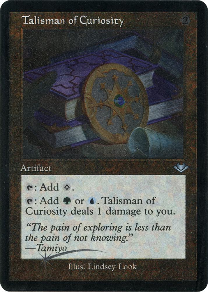 Talisman of Curiosity (Retro Frame) (Foil Etched) 35 card from Modern Horizons