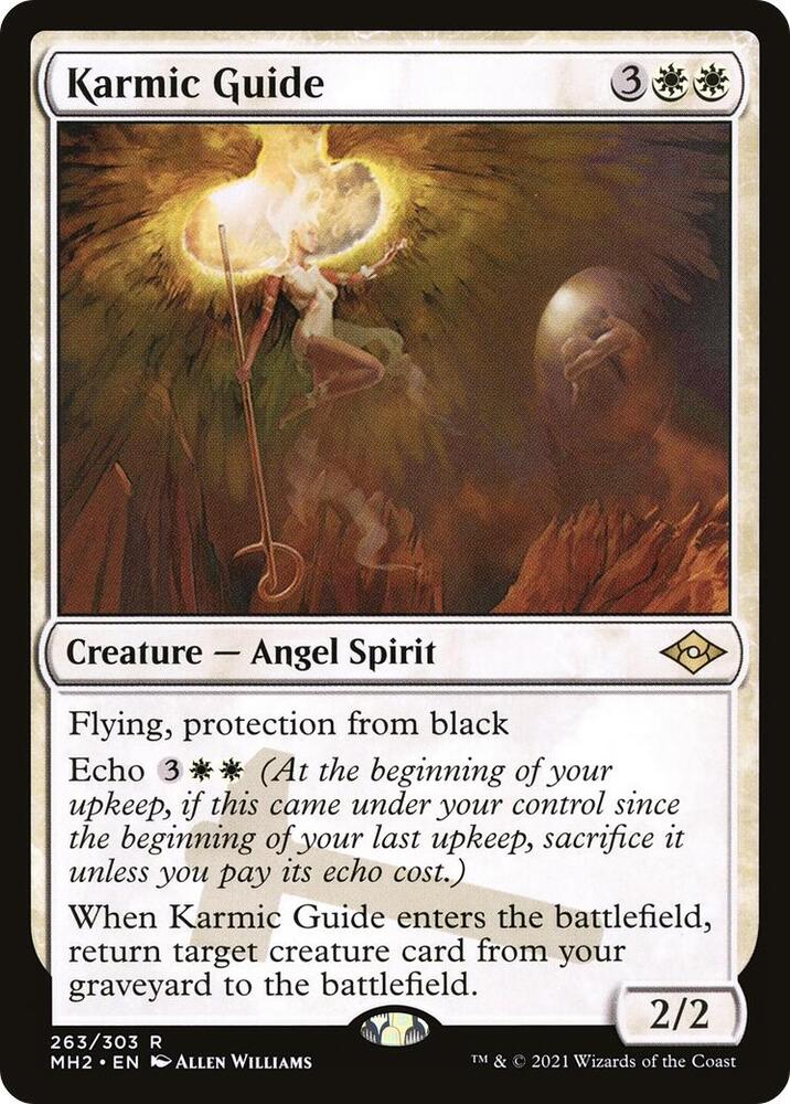 Karmic Guide 263 card from Modern Horizons 2