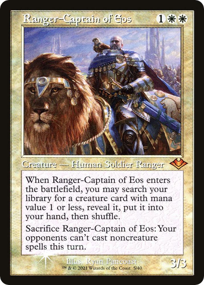 Ranger-Captain of Eos (Retro Frame) 5 card from Modern Horizons