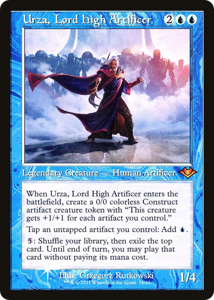 Urza, Lord High Artificer (Retro Frame) 11 card from Modern Horizons