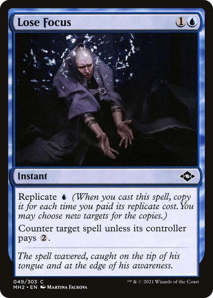 Lose Focus 49 card from Modern Horizons 2