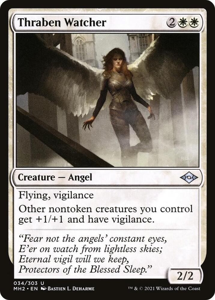 Thraben Watcher 34 card from Modern Horizons 2