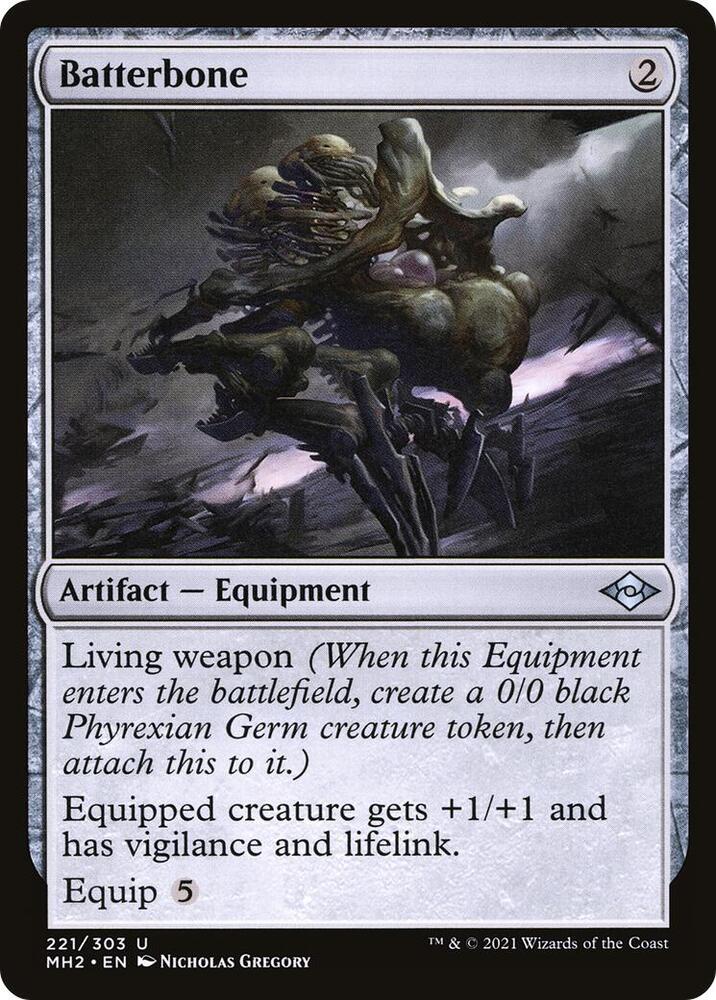 Batterbone 221 card from Modern Horizons 2