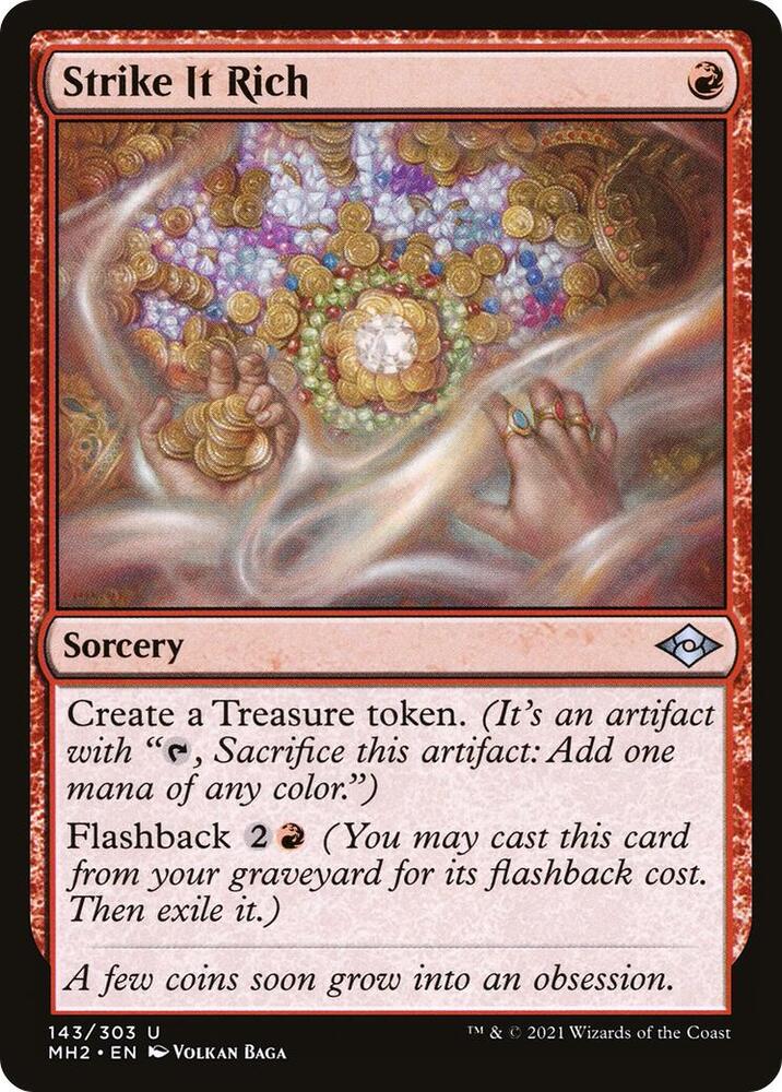 Strike It Rich 143 card from Modern Horizons 2