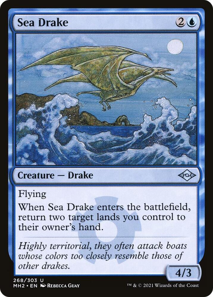 Sea Drake 268 card from Modern Horizons 2