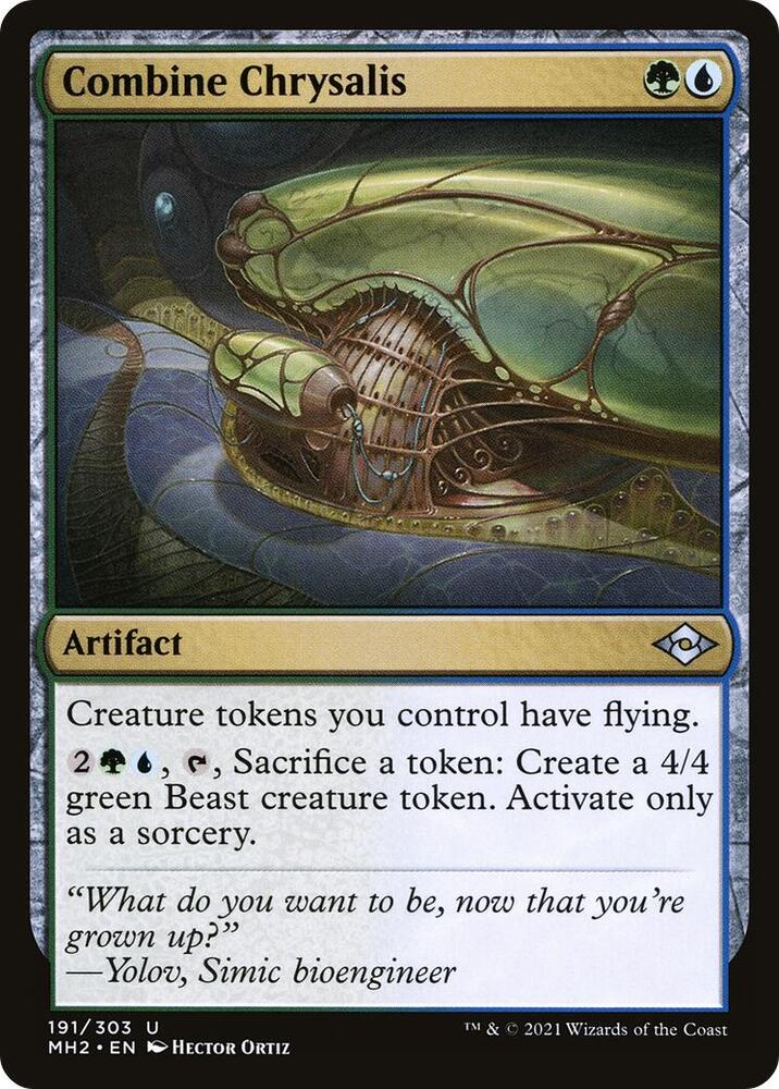 Combine Chrysalis 191 card from Modern Horizons 2