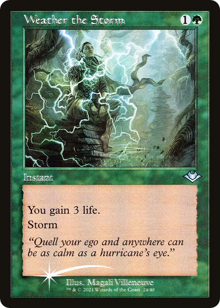 Weather the Storm (Retro Frame) 24 card from Modern Horizons