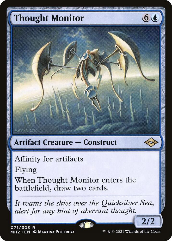 Thought Monitor 71 card from Modern Horizons 2