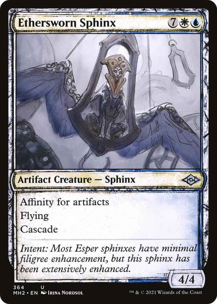 Ethersworn Sphinx (Showcase) 364 card from Modern Horizons 2