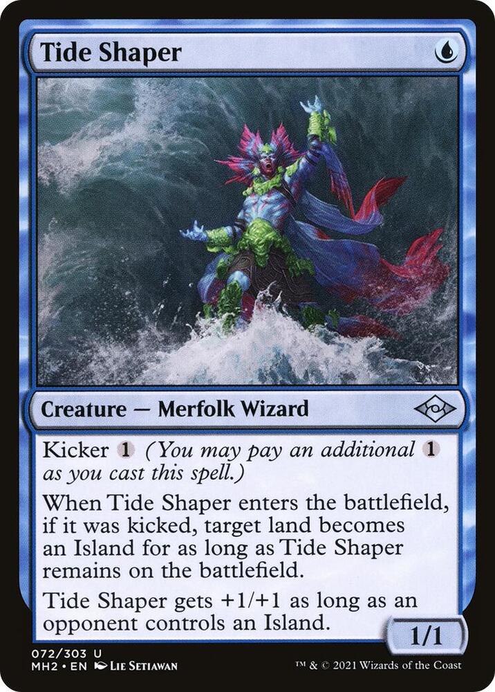 Tide Shaper 72 card from Modern Horizons 2