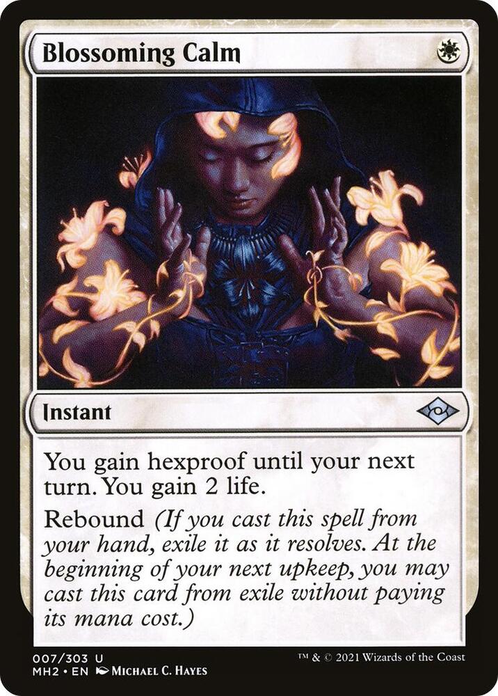 Blossoming Calm 7 card from Modern Horizons 2