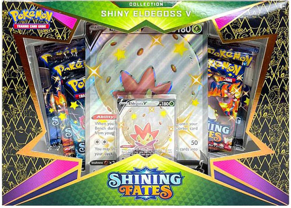 Shining Fates Collection [Shiny Eldegoss V] card from Shining Fates