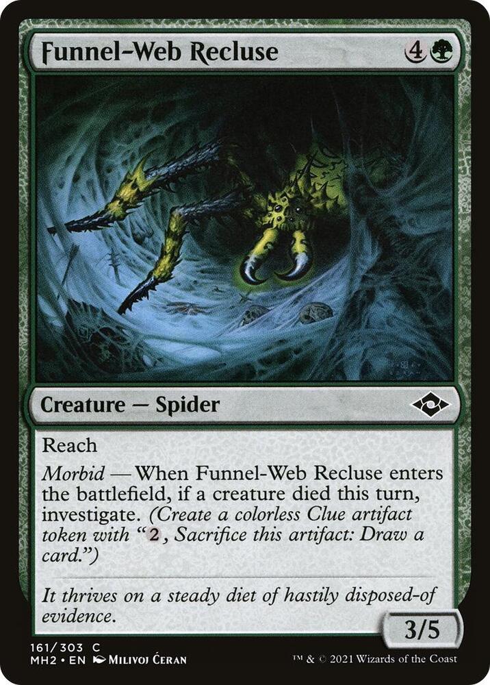 Funnel-Web Recluse 161 card from Modern Horizons 2
