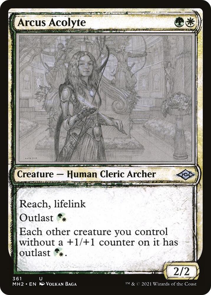 Arcus Acolyte (Showcase) 361 card from Modern Horizons 2