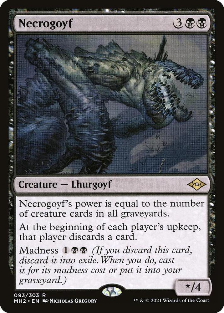 Necrogoyf 93 card from Modern Horizons 2