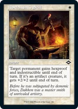 Blacksmith's Skill (Retro Frame) (Foil Etched) 381 card from Modern Horizons 2
