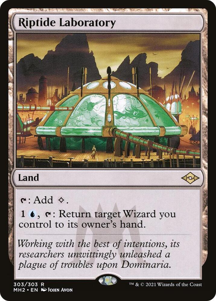 Riptide Laboratory 303 card from Modern Horizons 2