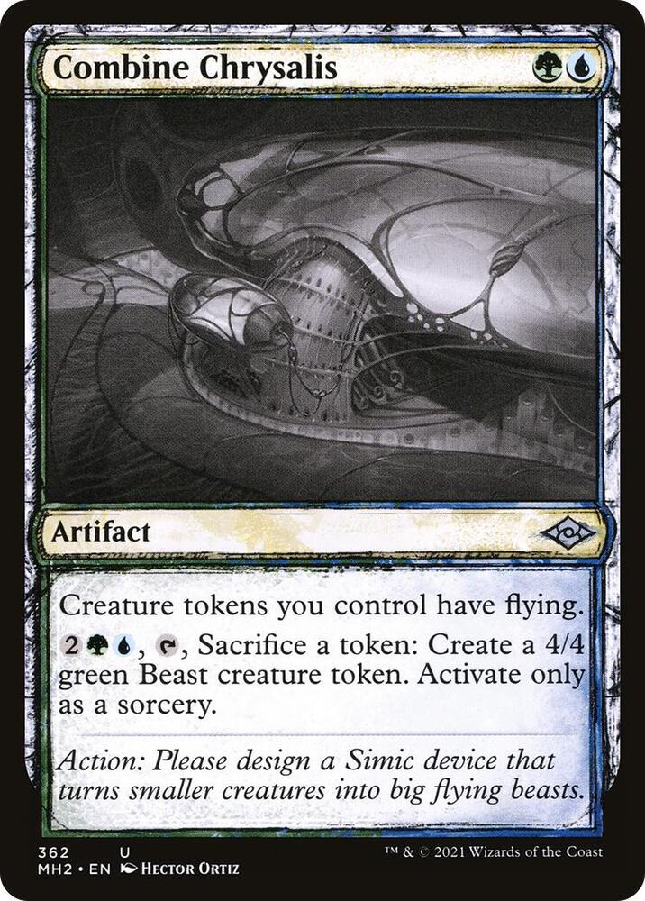 Combine Chrysalis (Showcase) 362 card from Modern Horizons 2