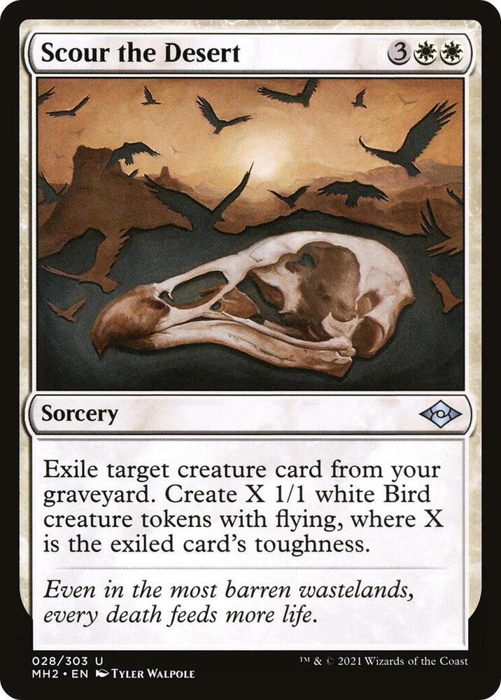 Scour the Desert 28 card from Modern Horizons 2